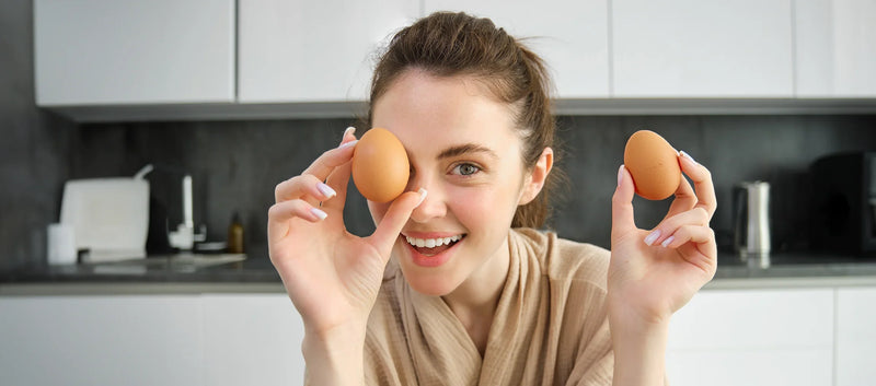 Beneficii ouă pentru piele