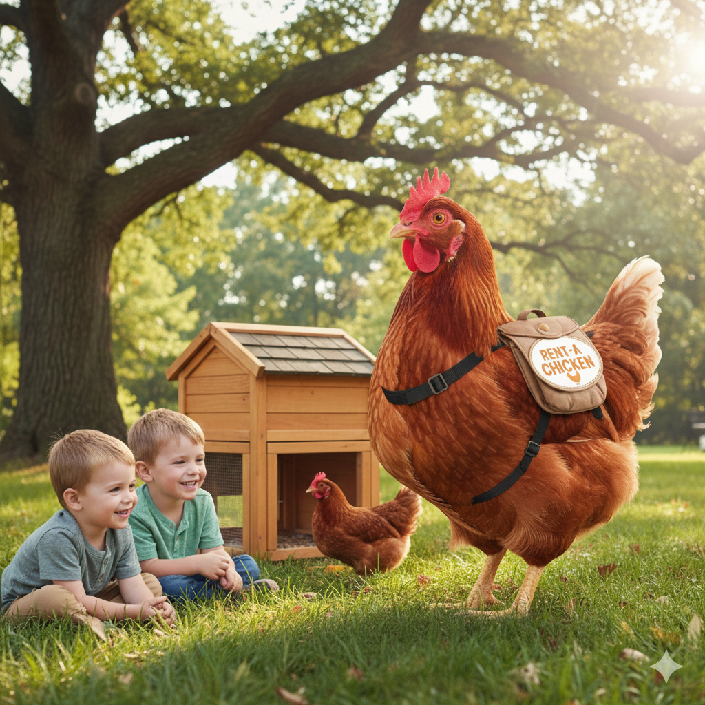 Pachet 2 găini - Rent a Chicken - 8 luni - 10 ouă/săptămână